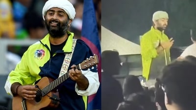 Arijit Singh was injured at recent concert.