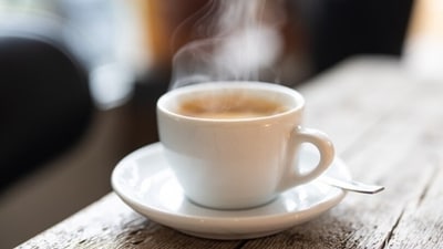 An average cup of tea contains around 20-60 mg of caffeine, while a cup of coffee contains more, depending on the way it is prepared.&nbsp; (Unsplash)