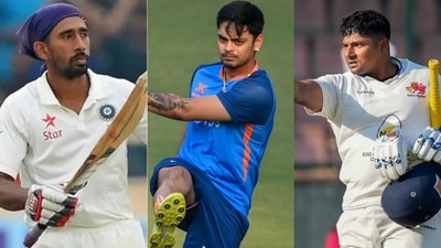 Wriddhiman Saha; Ishan Kishan; Sarfaraz Khan Wriddhiman Saha; Ishan Kishan; Sarfaraz Khan