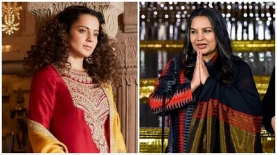 Kangana Ranaut has reacted to Shabana Azmi's tweet on The Kerala Story. Kangana Ranaut has reacted to Shabana Azmi's tweet on The Kerala Story.