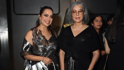 Zeenat Aman has responded after Kusha Kapila said that the actor complimented her.