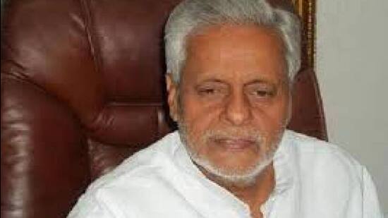 Samajwadi Party (SP) national secretary and former U.P. minister Rajendra Chaudhary (file photo)