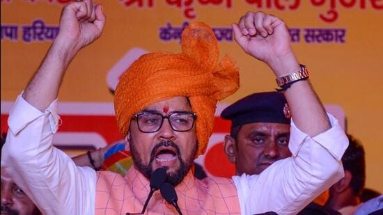 Union minister Anurag Thakur, who watched The Kerala Story in the Capital, also slammed the West Bengal government for banning the film. (PTI)