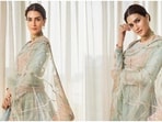 Kriti Sanon stuns in an anarkali for Adipurush trailer screening event. Kriti Sanon stuns in an anarkali for Adipurush trailer screening event.