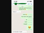 The LinkedIn user shared this WhatsApp chat and it shows his conversation with Rapido founder.