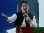 Former Pakistan prime minister Imran Khan. 