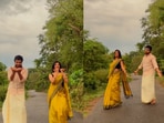 Duo's dance to Baharla Ha Madhumas. Duo's dance to Baharla Ha Madhumas.