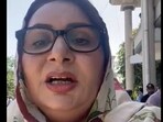 PTI leader Musarrat Cheema.
