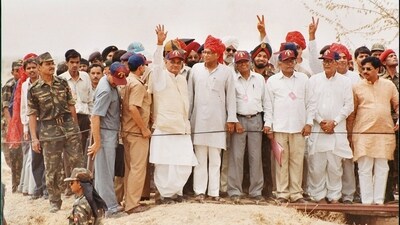 The late Prime Minister Atal Bihari Vajpayee, who made the political call to overcome the 24-year-long diffidence, set out a clear objective and managed the consequences, stands vindicated. (HT Archive)