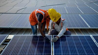 India’s electricity demand is rapidly growing. Abundant and cheap solar and wind energy and increasingly cost-effective (AFP) India’s electricity demand is rapidly growing. Abundant and cheap solar and wind energy and increasingly cost-effective (AFP)