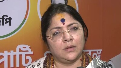 BJP MP Locket Chatterjee termed the ban on 'The Kerala Story' a bid to win Muslim votes, (Twitter/ANI) BJP MP Locket Chatterjee termed the ban on 'The Kerala Story' a bid to win Muslim votes, (Twitter/ANI)