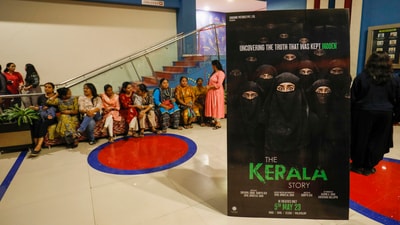 As per the police, Sudipto Sen, director of the film 'The Kerala Story' informed police about the threat message. (PTI) As per the police, Sudipto Sen, director of the film 'The Kerala Story' informed police about the threat message. (PTI)