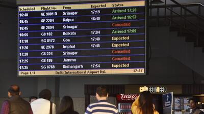 Passengers at Terminal 2 of the Indira Gandhi International airport in New Delhi. (Sanjeev Verma/HT File Photo) Passengers at Terminal 2 of the Indira Gandhi International airport in New Delhi. (Sanjeev Verma/HT File Photo)