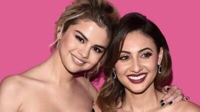 Selena Gomez with Francia Raisa.