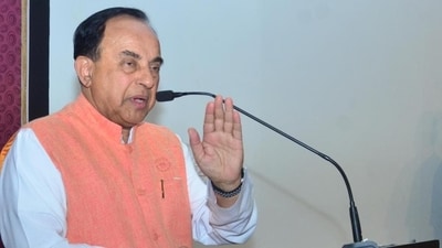 Rajya Sabha MP Subramanian Swamy. (Sameer Sehgal/HT) Rajya Sabha MP Subramanian Swamy. (Sameer Sehgal/HT)