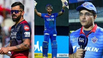 Virat Kohli; Suryakumar Yadav; Sourav Ganguly Virat Kohli; Suryakumar Yadav; Sourav Ganguly