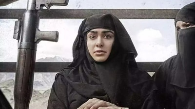 Adah Sharma in a still from The Kerala Story. Adah Sharma in a still from The Kerala Story.