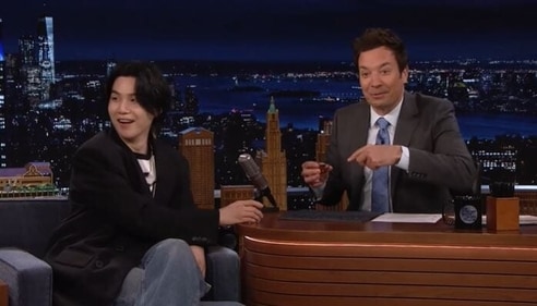 The Tonight show starring Jimmy Fallon.
