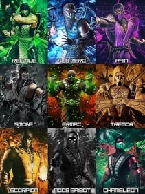 Fan favourite ninjas. (Image Credit: Reddit/ NetherRealm Studios) Fan favourite ninjas. (Image Credit: Reddit/ NetherRealm Studios)