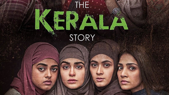 The official poster of The Kerala Story which will be released on May 5. (PTI)