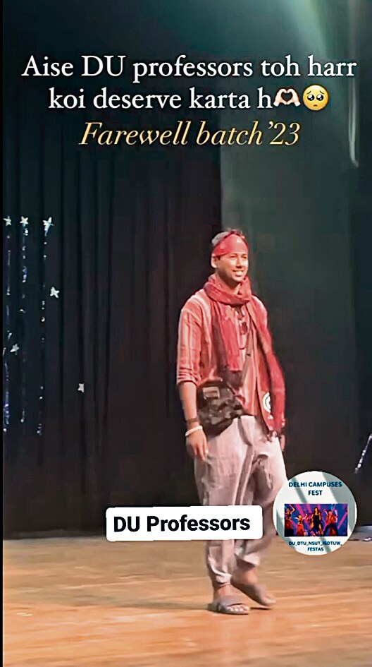 KNC Professor Joseph Kumar Ravi at the hippie fashion show. KNC Professor Joseph Kumar Ravi at the hippie fashion show.