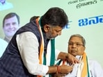 Karnataka Congress leaders Siddaramaiah and DK Shivakumar, (PTI) Karnataka Congress leaders Siddaramaiah and DK Shivakumar, (PTI)