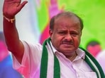 J D (S) leader HD Kumaraswamy. (PTI)