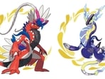 The Pokemon Violet and Scarlet, Koraidon and Miraidon. (Image Credit: The Pokemon Company)