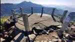 Situated at a height of 2,290 metres from sea level, Tiffin Top was named after British Army officer Col. JP Kellett’s wife Dorothy, after he built a stone seat here in her memory. (HT Photo)