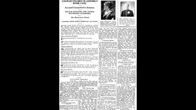 HT This Day: May 11, 1929 -- Charges framed in assembly bomb case HT This Day: May 11, 1929 -- Charges framed in assembly bomb case