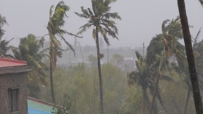 "The Cyclonic storm is likely to recurve and on the 12th of May evening, it will intensify into a very severe cyclonic storm over the central Bay of Bengal. On 13th May it will take peak intensity. The system is under continuous surveillance," said IMD senior scientist, Sanjeev Dwivedi. (ANI) "The Cyclonic storm is likely to recurve and on the 12th of May evening, it will intensify into a very severe cyclonic storm over the central Bay of Bengal. On 13th May it will take peak intensity. The system is under continuous surveillance," said IMD senior scientist, Sanjeev Dwivedi. (ANI)