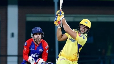 Chennai, May 10 (ANI): Chennai Super Kings' Shivam Dube plays a shot in a match against Delhi Capitals during the Indian Premier League 2023, at MA Chidambaram Stadium, in Chennai on Wednesday. (ANI Photo/Digital Restriction)
(Chennai Super Kings Twitter) Chennai, May 10 (ANI): Chennai Super Kings' Shivam Dube plays a shot in a match against Delhi Capitals during the Indian Premier League 2023, at MA Chidambaram Stadium, in Chennai on Wednesday. (ANI Photo/Digital Restriction)
(Chennai Super Kings Twitter)