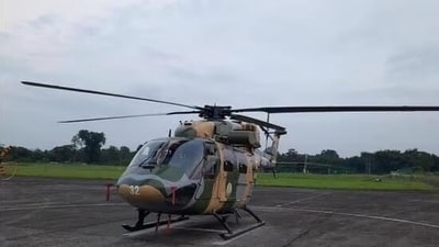 An Indian Army Dhruv ALH