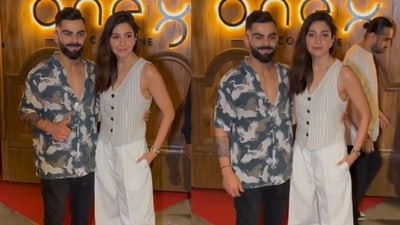 Virat Kohli and Anushka Sharma had gone out to dinner in Mumbai on Wednesday. Virat Kohli and Anushka Sharma had gone out to dinner in Mumbai on Wednesday.