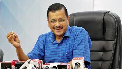 Chief minister Arvind Kejriwal. (HT Photo)