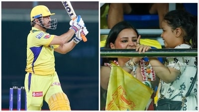 MS Dhoni orchestrated his 6-hitting masterclass at Chepauk (ANI) MS Dhoni orchestrated his 6-hitting masterclass at Chepauk (ANI)
