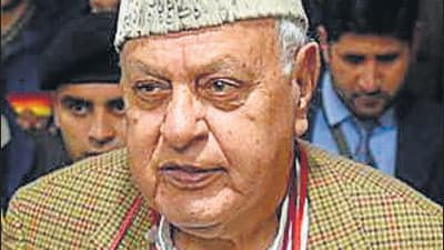 National Conference president Farooq Abdullah (HT file photo) National Conference president Farooq Abdullah (HT file photo)