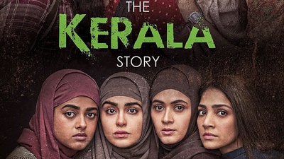 The official poster of The Kerala Story which released on May 5. The official poster of The Kerala Story which released on May 5.