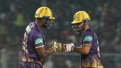 Andre Russell seems to have found form with the bat for KKR in recent games. (PTI)