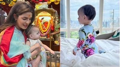 Priyanka Chopra shared a picture of her daughter Malti Marie Chopra Jonas. Priyanka Chopra shared a picture of her daughter Malti Marie Chopra Jonas.