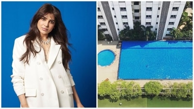 Samantha Ruth Prabhu's new apartment building comes with a huge swimming pool. (Pic: Instageram/ Archanapools) Samantha Ruth Prabhu's new apartment building comes with a huge swimming pool. (Pic: Instageram/ Archanapools)