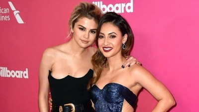 Selena Gomez and Francia Raisa (Twitter) Selena Gomez and Francia Raisa (Twitter)