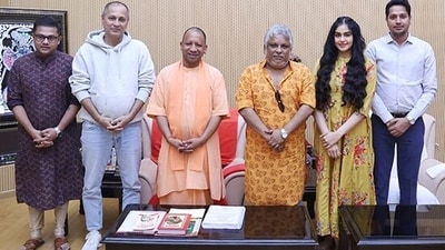 The team behind The Kerala Story met up with Uttar Pradesh Chief Minister in Lucknow The team behind The Kerala Story met up with Uttar Pradesh Chief Minister in Lucknow