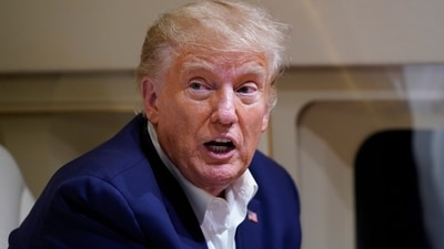 Former US President Donald Trump. (AP) Former US President Donald Trump. (AP)