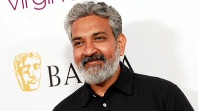 SS Rajamouli at an event in Los Angeles in January 14, 2023. (AFP) SS Rajamouli at an event in Los Angeles in January 14, 2023. (AFP)