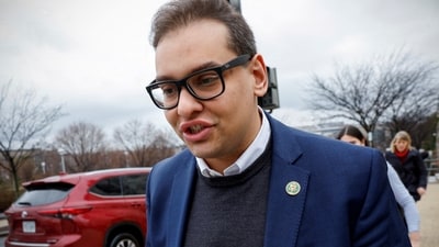 U.S. Representative George Santos (REUTERS)