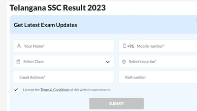 TS SSC result 2023 on hindustantimes.com today TS SSC result 2023 on hindustantimes.com today