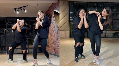 The image shows women dancing to Kaal’s Tauba Tauba. (Instagram/@parisabkzi) The image shows women dancing to Kaal’s Tauba Tauba. (Instagram/@parisabkzi)