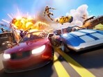Fortnite's new Car-Racing game mode! (Image Credit: Twitter/ Epic Games) Fortnite's new Car-Racing game mode! (Image Credit: Twitter/ Epic Games)