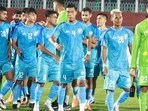 The Indian men's football team drew a tough group 